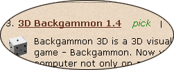 3D Backgammon