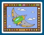 Coloring Book 12: Airplanes puzzle