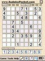 Sudoku Pocket for the Pocket PC (Windows Mobile) number