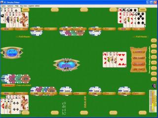 3C Omaha Poker screenshot