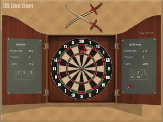 3D Live Dart screenshot