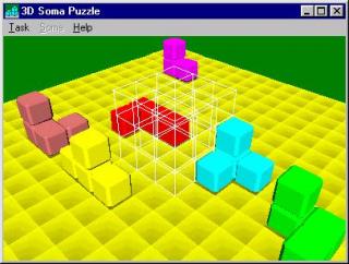 3D Soma Puzzle screenshot