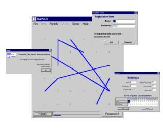 ABC Da vinchi memory game screenshot