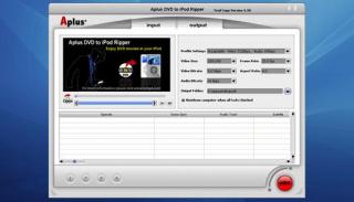 Aplus DVD to iPod Ripper screenshot