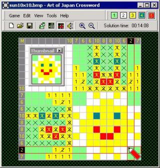 Art of Japan Crossword screenshot