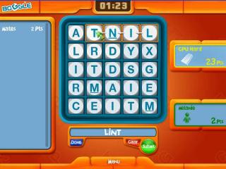 Boggle screenshot