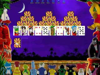 Burning Monkey Solitaire screenshot