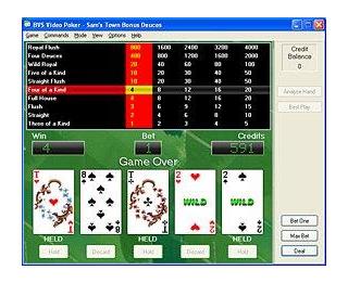 BVS Video Poker screenshot