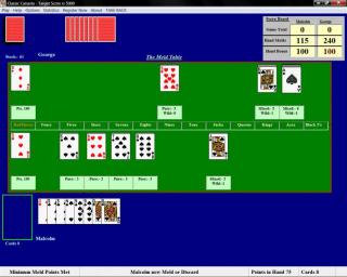 Canasta screenshot