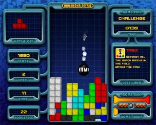 Challenger Tetris screenshot