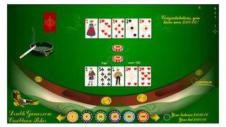 Classic Caribbean Poker screenshot