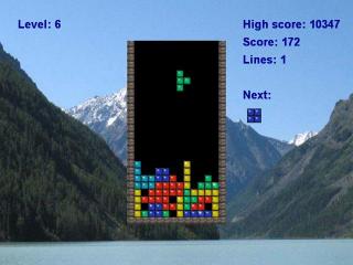 Classic Tetris screenshot