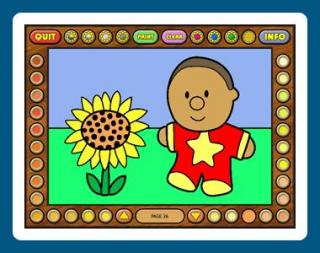 Coloring Book 13: Kids Stuff screenshot
