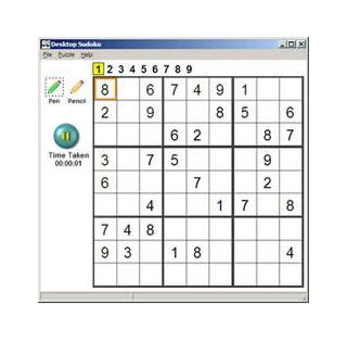 Deskop Sudoku screenshot