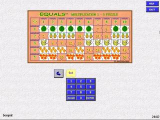 EQUALS Math Jigsaw Puzzles  screenshot