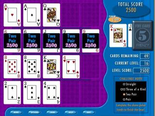 Five Card Frenzy screenshot