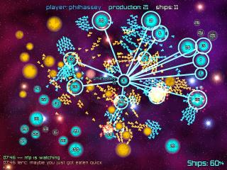 Galcon screenshot