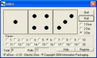 IP Electronic Dice screenshot