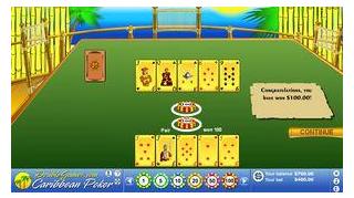 Island Caribbean Poker screenshot