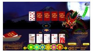 Japanese Caribbean Poker screenshot