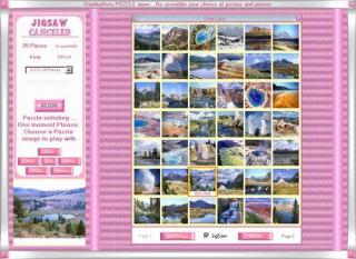 JigSaw Mixer Game screenshot