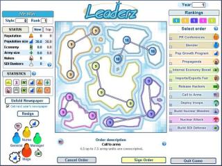 Leaderz, A Fun Ro-Sham-Bo Strategy Game screenshot
