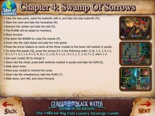 Mystery of the Ancients: The Curse of the Black Water Strategy Guide screenshot