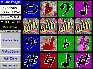 Pieces of Music Games screenshot