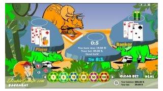 Prehistoric Baccarat screenshot