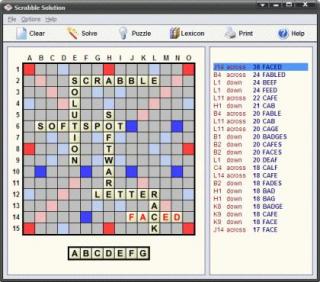 Scrabble Solution screenshot