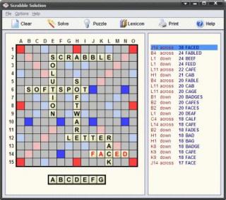 Scrabble Solution screenshot