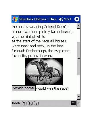Sherlock Holmes: Three Cases (Pocket PC) screenshot