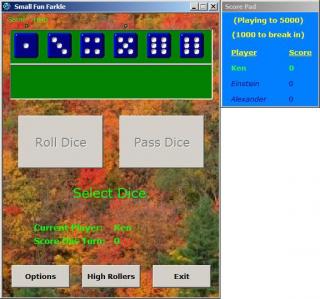 Small Fun Farkle screenshot