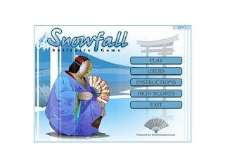 Snowfall Solitaire screenshot