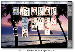 Solitaire City for Palm OS screenshot