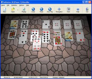 Solitairex 3D screenshot