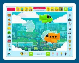 Sticker Activity Pages 3: Animal Town screenshot