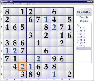 Sudoku-7 screenshot