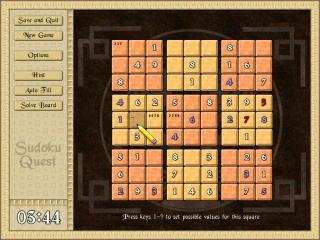 Sudoku Quest screenshot