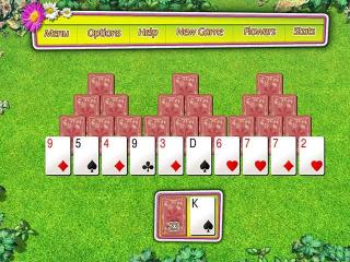 Summer Tri-Peaks Solitaire screenshot