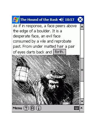 The Hound of the Baskervilles (PocketPC) screenshot