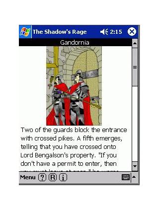 The Shadows Rage (Pocket PC) screenshot