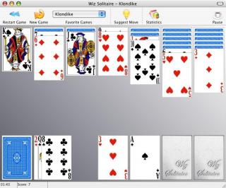 Wiz Solitaire screenshot