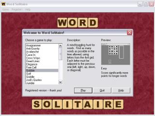 Word Solitaire screenshot