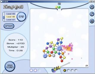 Zingball screenshot